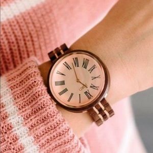 Jord - Women’s Cassia Rose and Walnut Watch